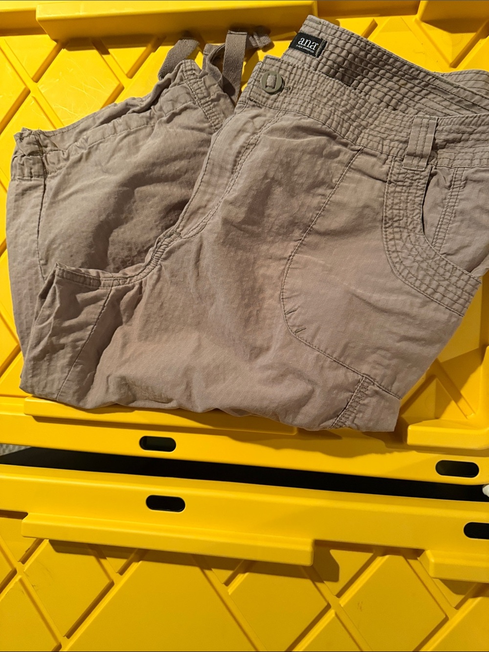 a.n.a Tan Cargo capris